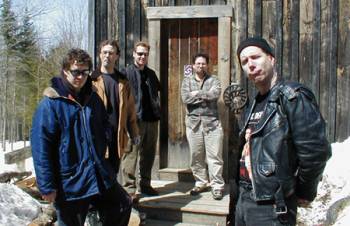 z levi proti desni: Jake Trussell, Jon Proudman, Jonathan LaMaster, Glenn Jones, Robin Amos