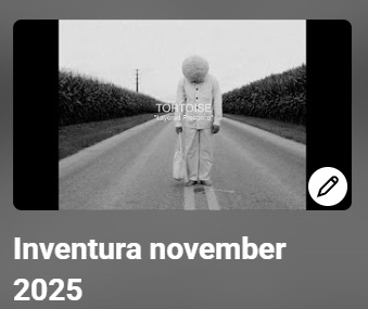 Inventura november 2025