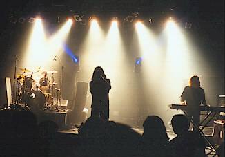 Young Gods v Gradcu, 1996, foto: Janez Goli�